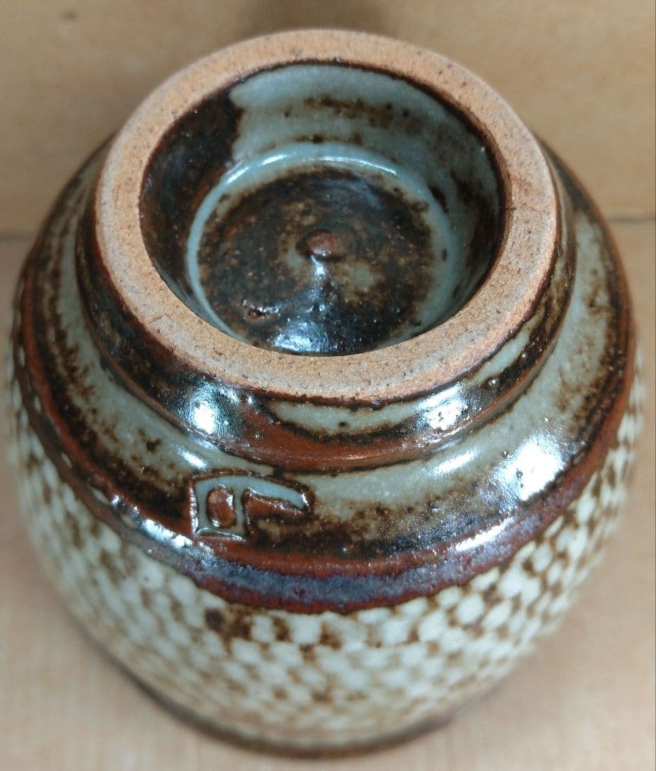 【本物保証】島岡達三 象嵌湯呑 共箱★2セット 栞 人間国宝 未使用品 益子焼