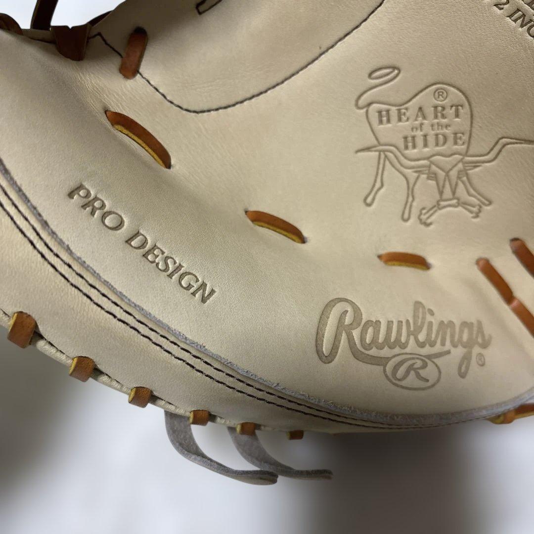 定価税込47300円！ローリングス　硬式キャッチャーミット新品未使用　白