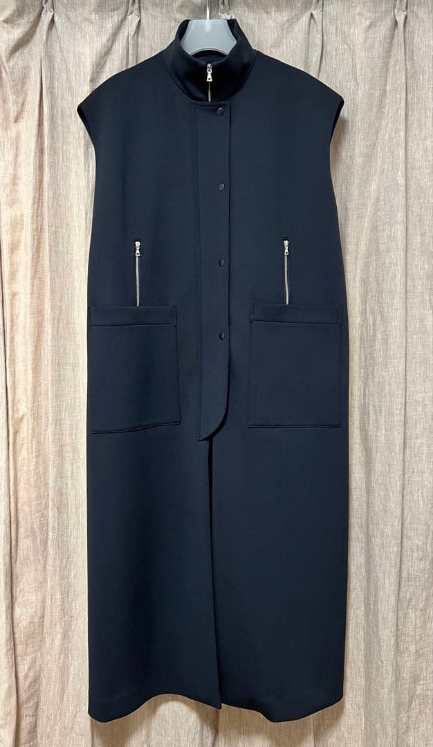 アドーア　ロングジレ　ネイビー