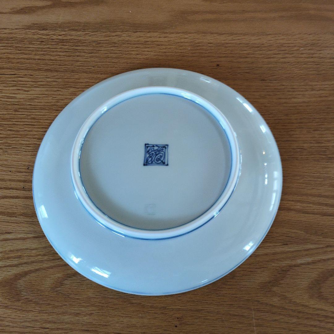 福泉窯　染付龍 皿