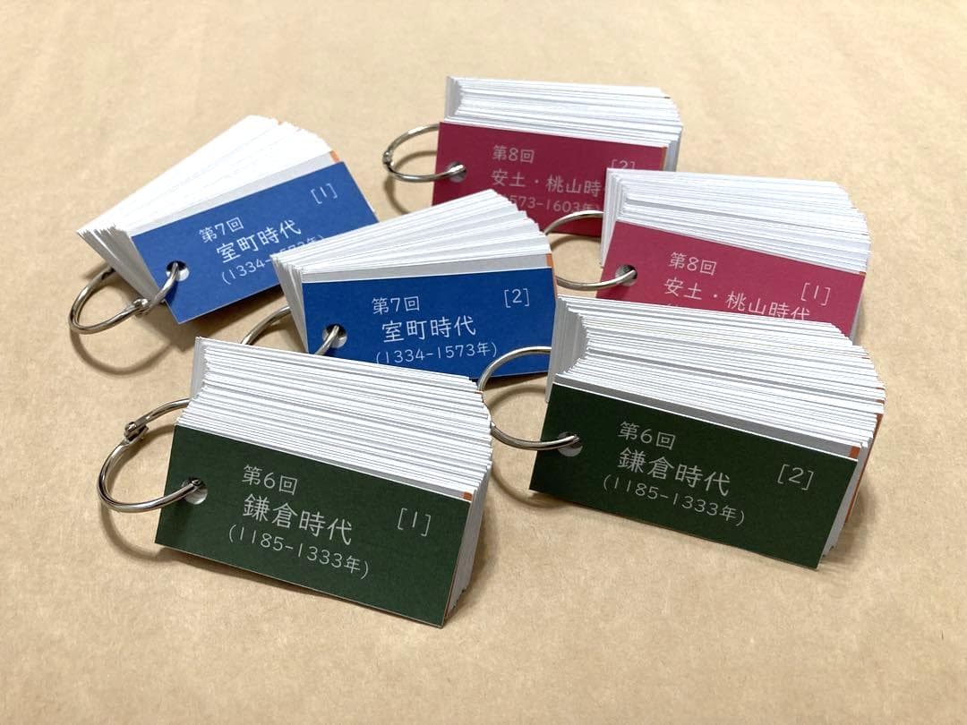 ☆N☆カット済【中学受験】社会 予習シリーズ5年下 暗記カード全単元 c