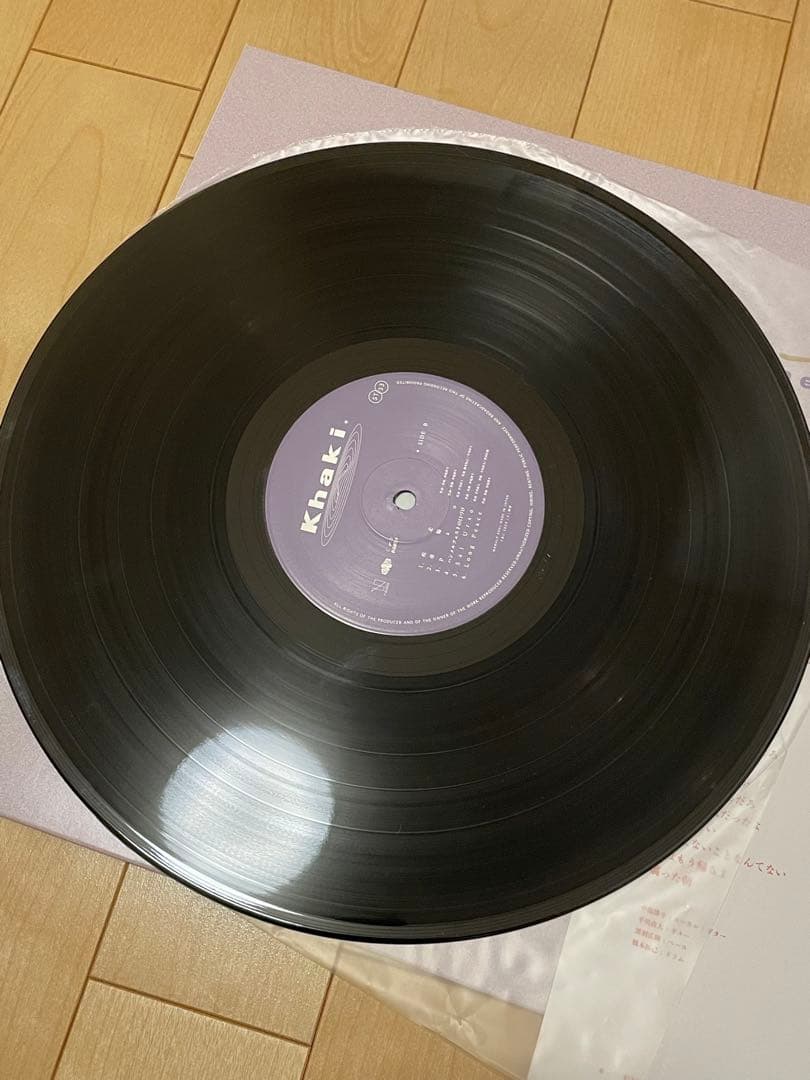Khaki レコード Janome LP 12インチ 邦楽 希少　サイン入り